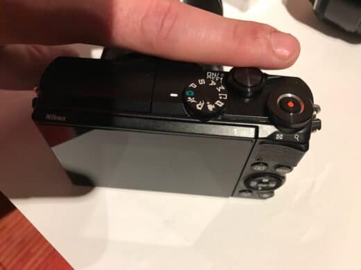 Nikon 1J5 von oben