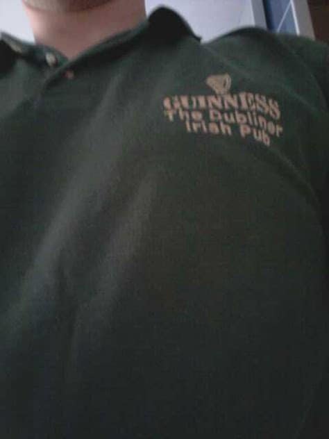 Mein heutiges Shirt zum St. Patricks Day