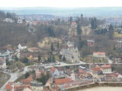 Bild vom Ausblick auf Kulmbach mit Zoom