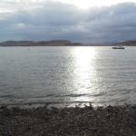 BIld von der Gaelic Sea beim Sonnenuntergang