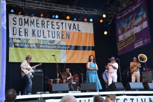 Toni Kitanovski & Cherkezi Orchestra aus Mazedonien auf dem Sommerfestival der Kulturen 2013 in Stuttgart