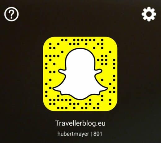 Hubert Mayer / Travellerblog bei Snapchat