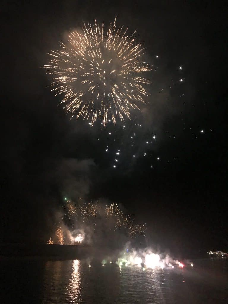Feuerwerk bei Rhein in Flammen Oberwesel 2018