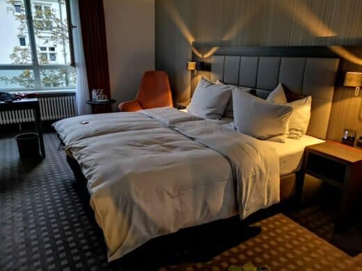 Unser schönes Zimmer im H4 Hotel Bayreuth