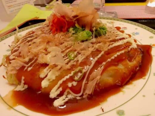 Okonomiyaki im Tokio Dining beim Stuttgarter Bloggerstammtisch
