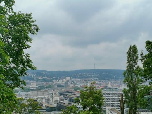 Ein weiterer Ausblick auf Stuttgart