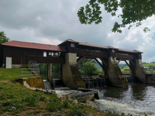 Stauwehr Mühlhausen (Enz)