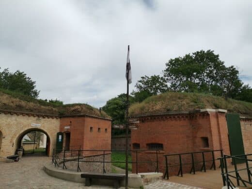 Ein Teil der Festungsanlage Tavelin 2 in Magdeburg