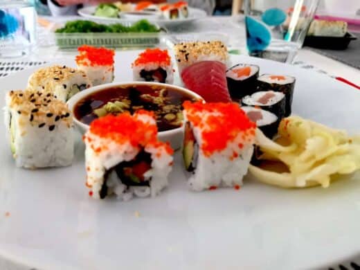 Sushi von der QQ Sushi Lounge Rotebühlstraße