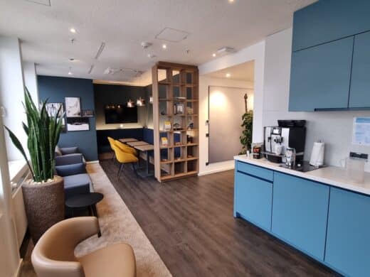 "Living Room" bei der Liberty Mutual Insurance in Köln