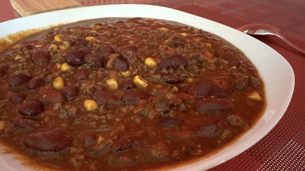 Chili con Carne mit Mais