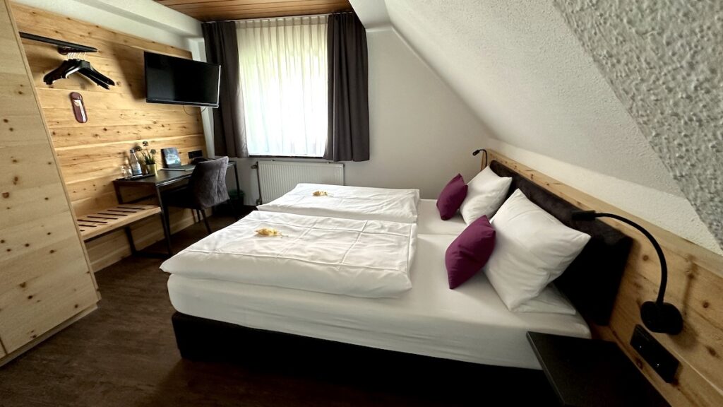 Mein Zimmer im Hotel zum ehem. Königlich-Bayerischen Forsthaus