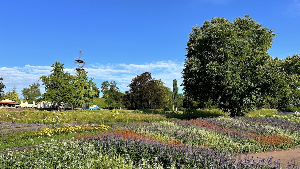 Höhenpark Killesberg mit Killesbergturm