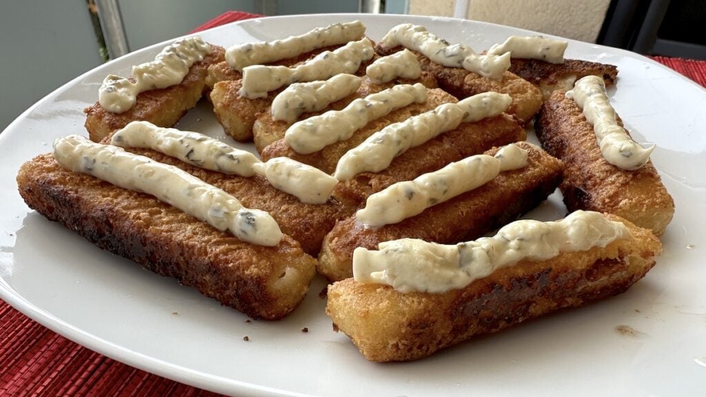 Fischstäbchen mit Remoulade