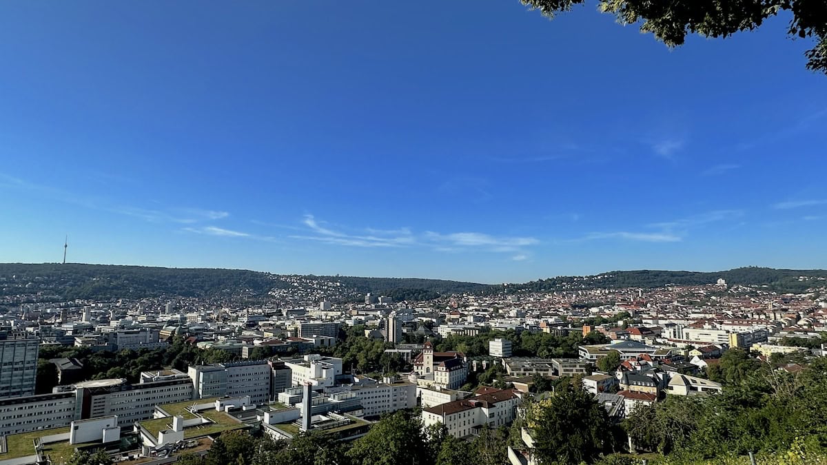 Blick über Stuttgart