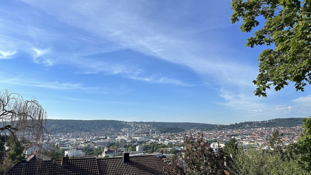 Blick über Stuttgart