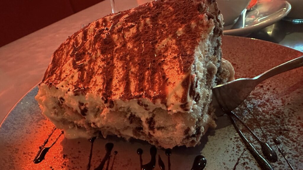 Geteiltes Tiramisu