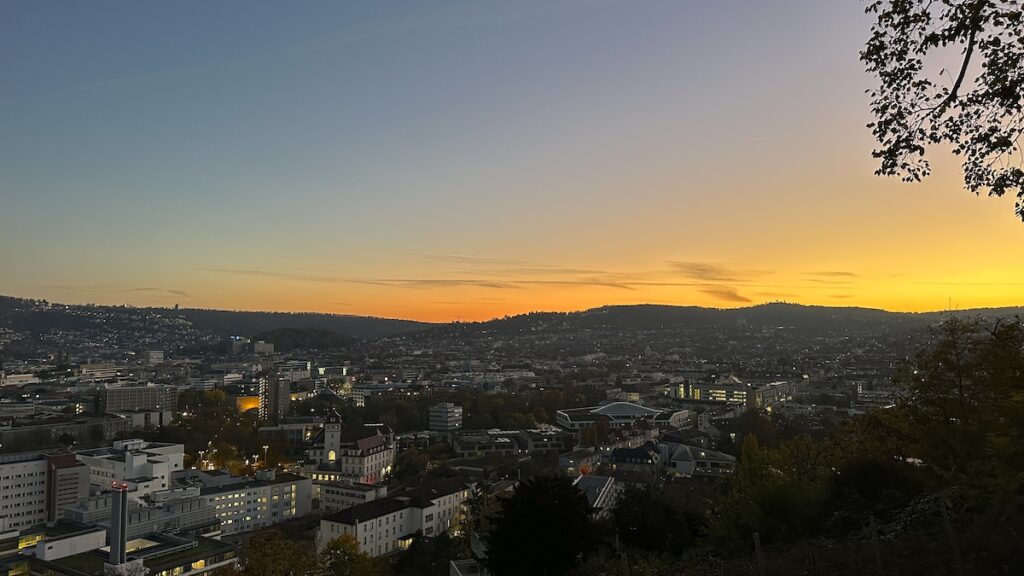 Der nächste Sonnenuntergang