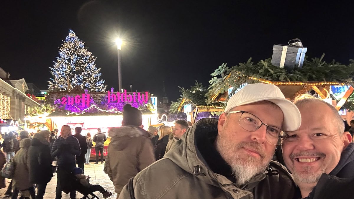 Weihnachtsmarktbesuch mit Stefan