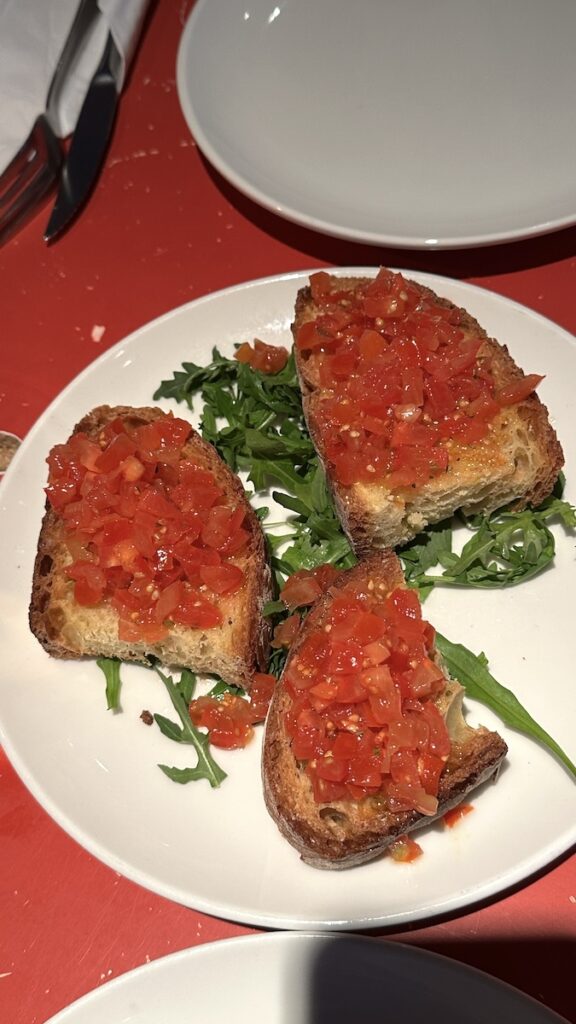 Bruschetta im Italo Disco