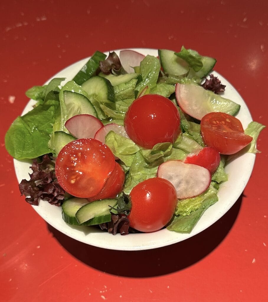 Beilagensalat im Italo Disco