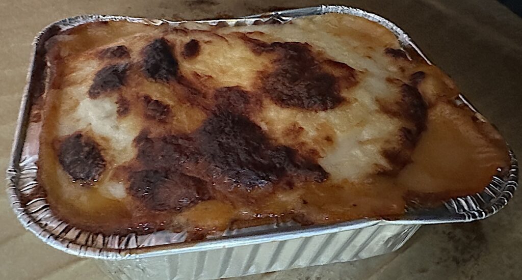 Fertig-Lasagne aus dem LIDL