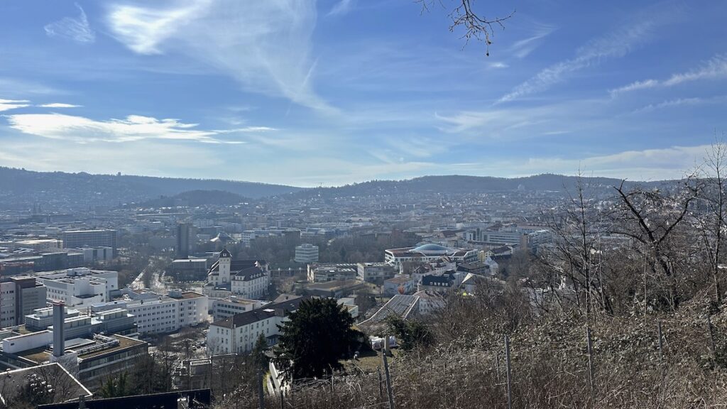 Ausblick beim Mittagsspaziergang