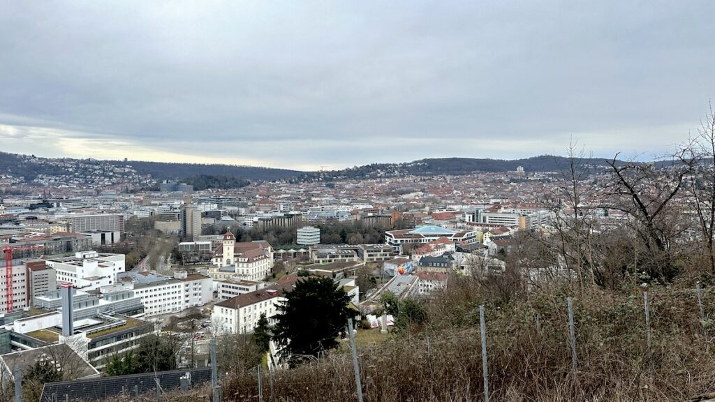 Ausblick beim Mittagsspaziergang