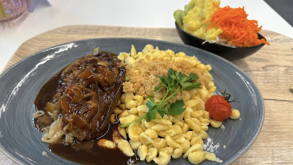 Rostbraten mit Spätzle