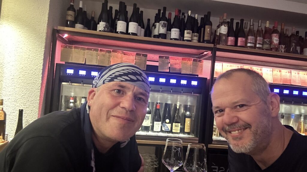 Torsten und ich im Sitt