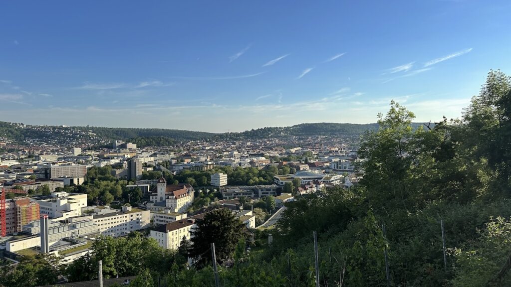 Ausblick beim Spaziergang