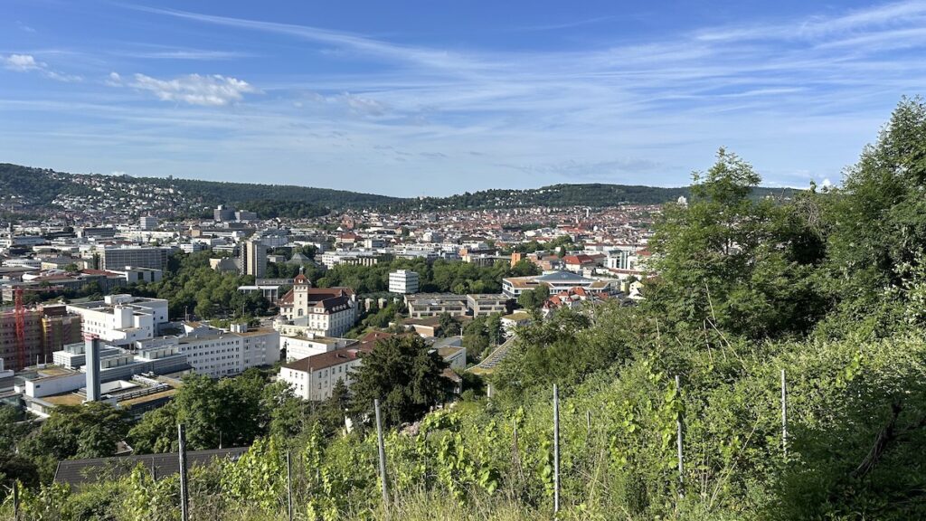 Herrliches Wetter am Samstagmorgen beim Spazieren