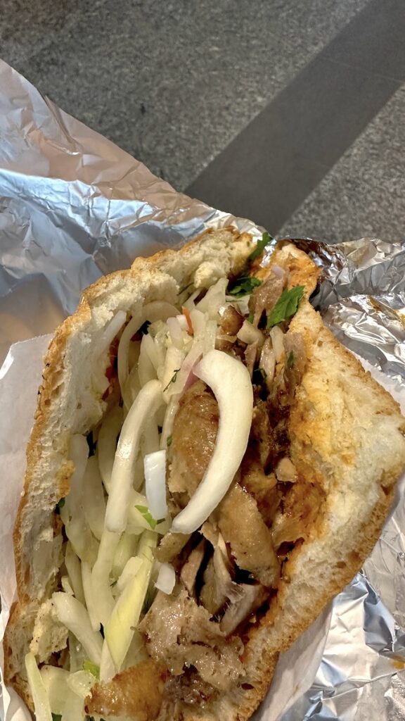 Döner an der Jannowitzbrücke