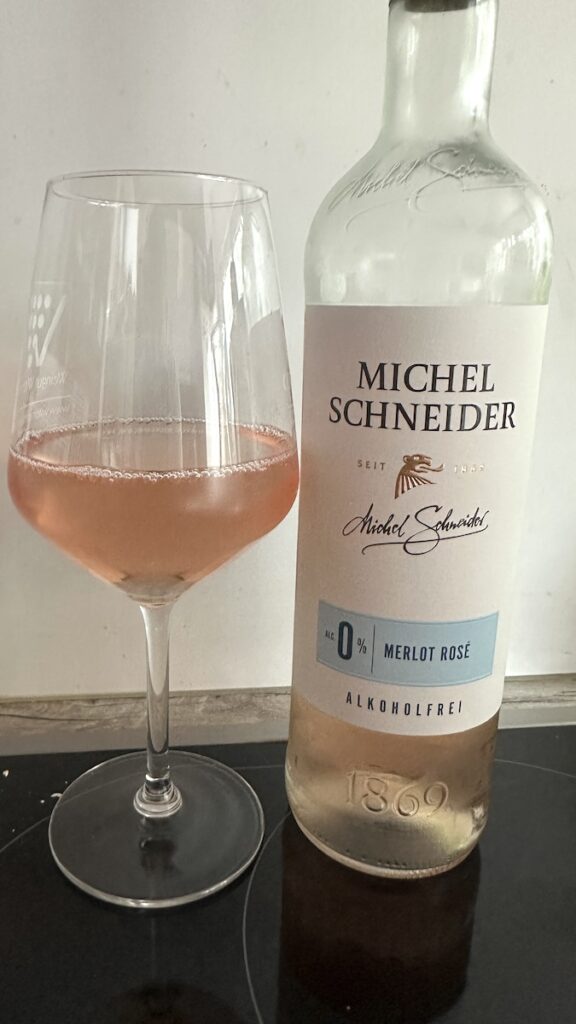 Alkoholfreier Wein. Für mich ein guter Traubensaft...