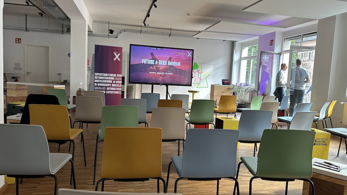 Bei ATHEM zu Future & Beer in Nürnberg