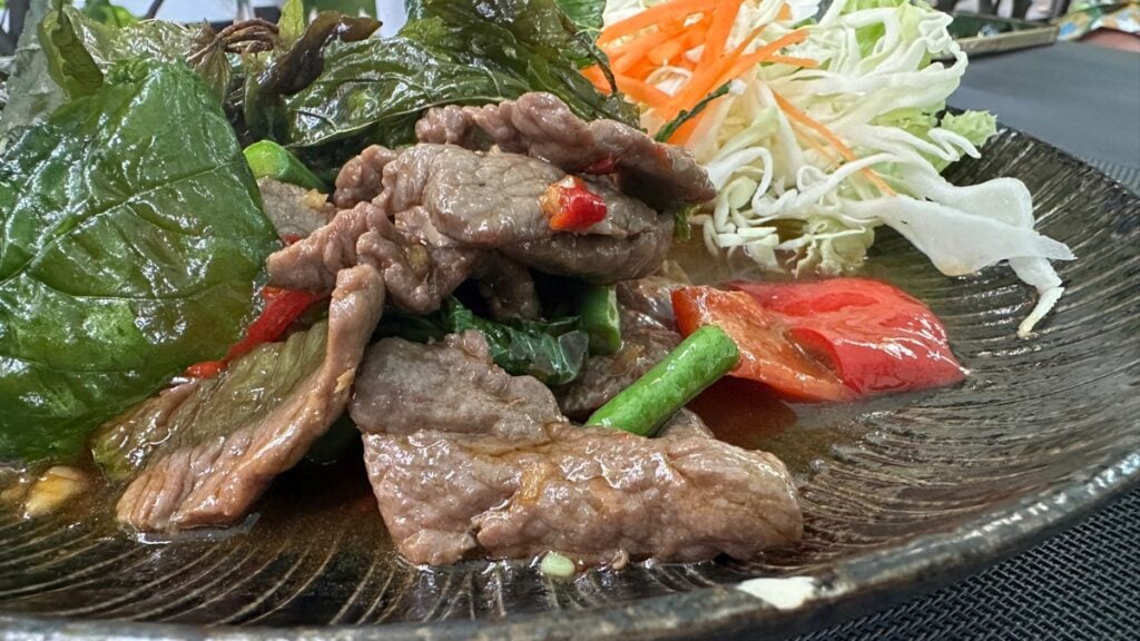 Pad Grapau mit Rind