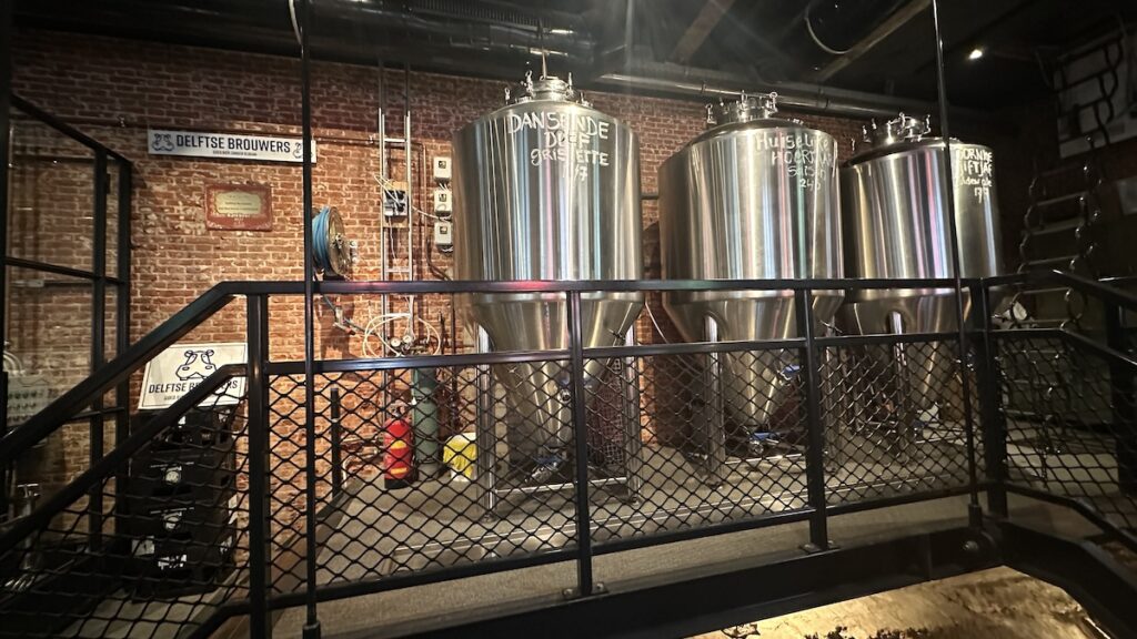 Biertanks im Delfts Brouwhuis