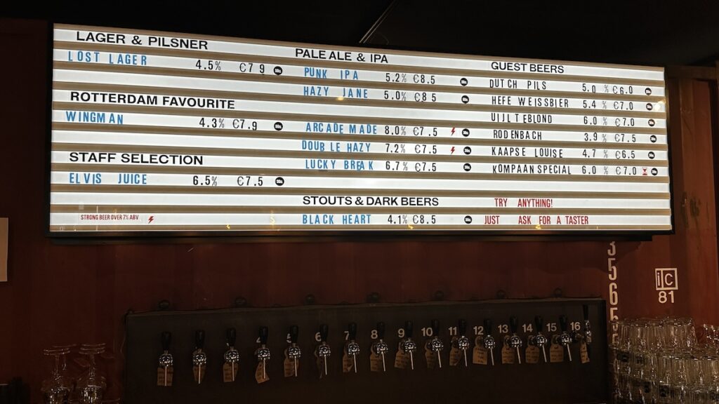 Brewdogs Rotterdam Witte de Withstraat