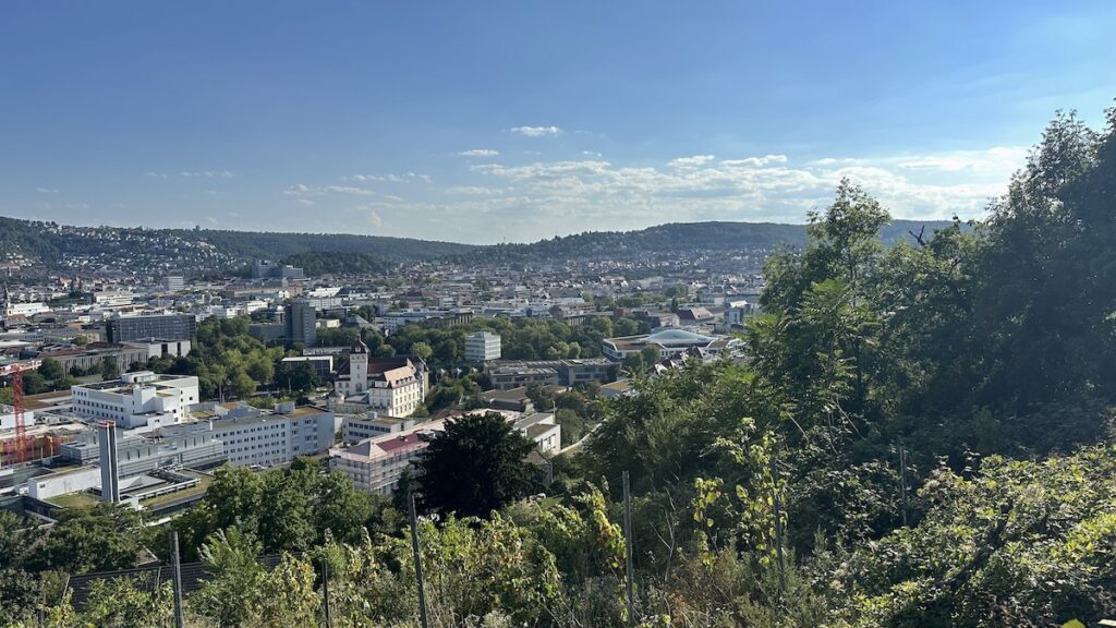 Ausblick beim Spaziergang