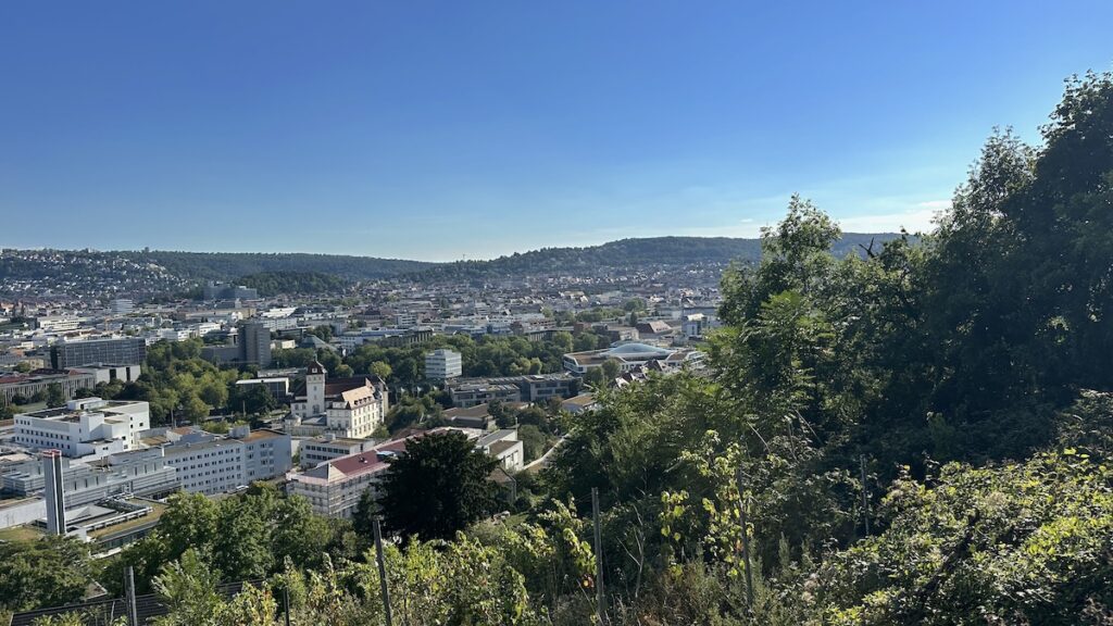 Ausblick beim Montagsspaziergang