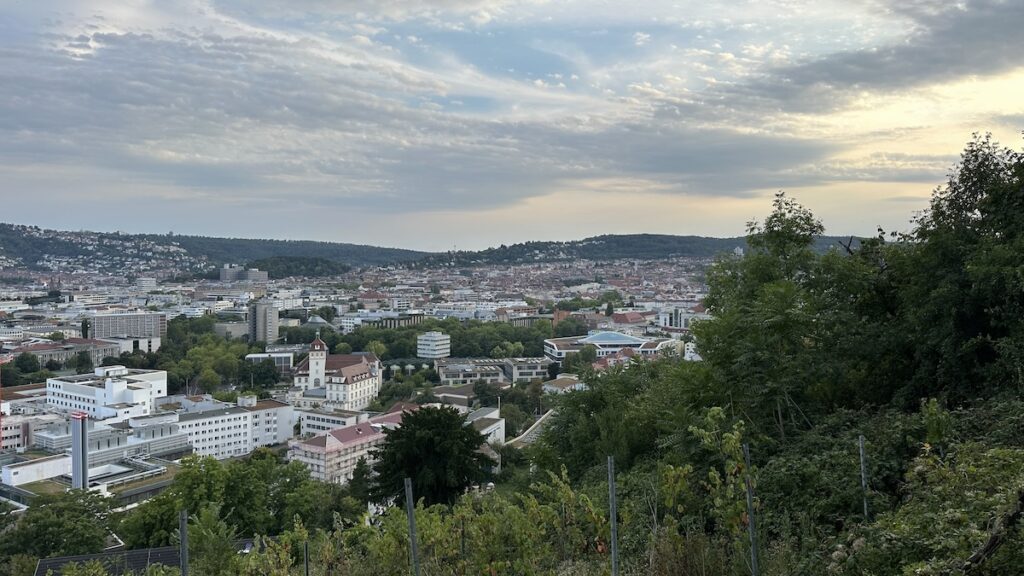 Ausblick beim Dienstagsspaziergang