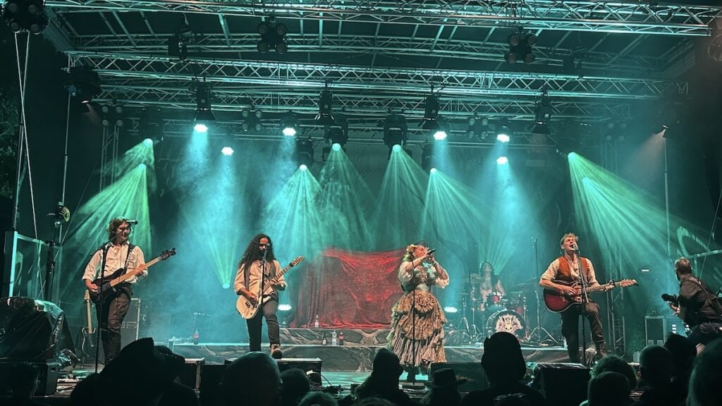 Kupfergold auf dem Open Air in Brüggen