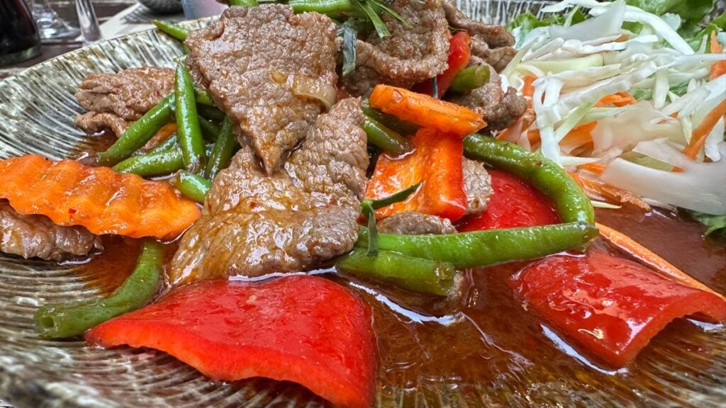 Pad Prikking mit Rind