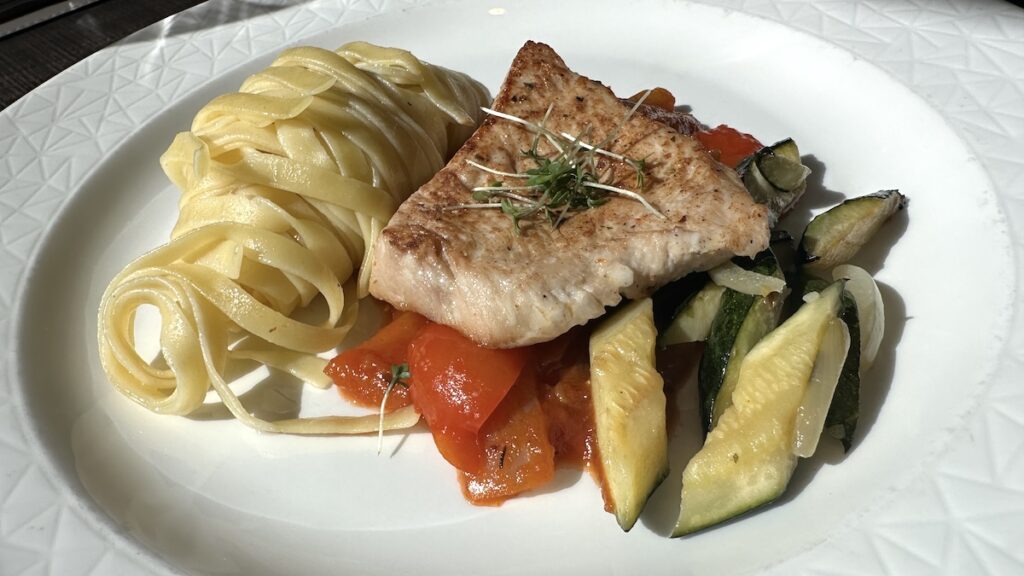 Der Hauptgang am Donnerstagabend