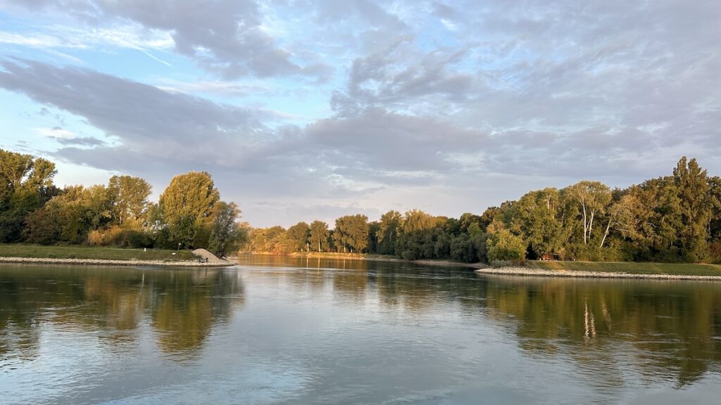 Den Sonnenaufgang bei Speyer habe ich knapp verpasst