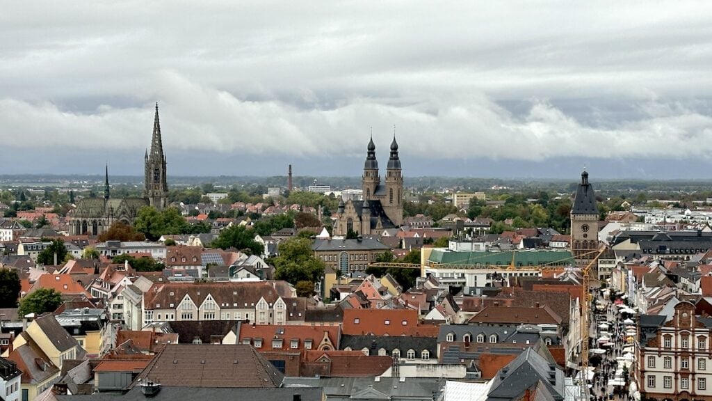 Ausblick vom Speyerer Dom