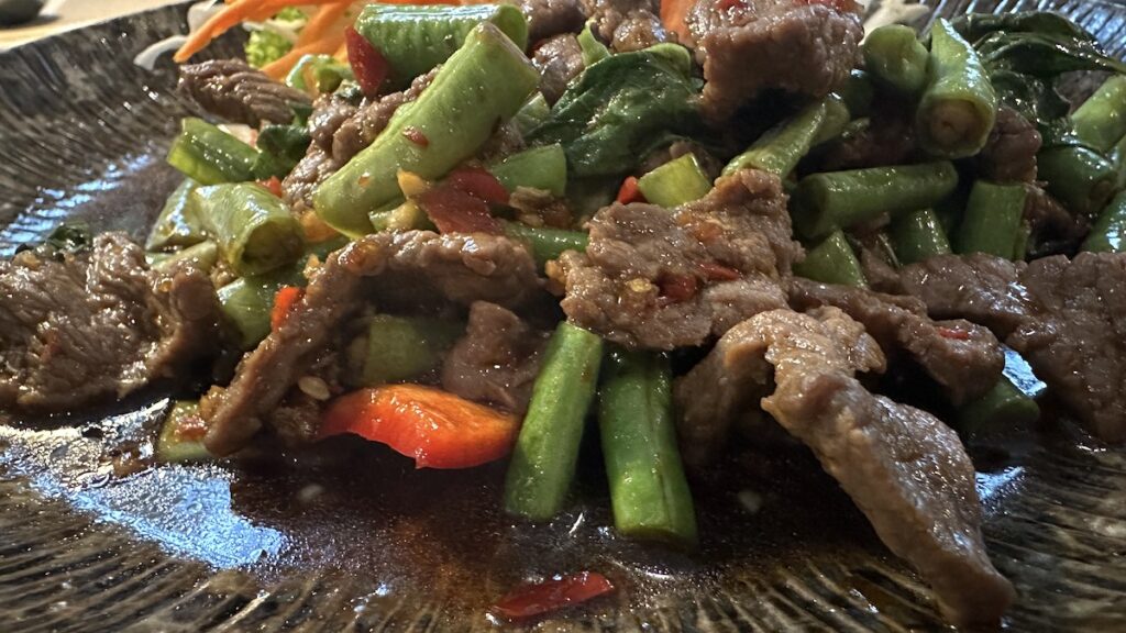 Leckeres Essen im Kwan Kao