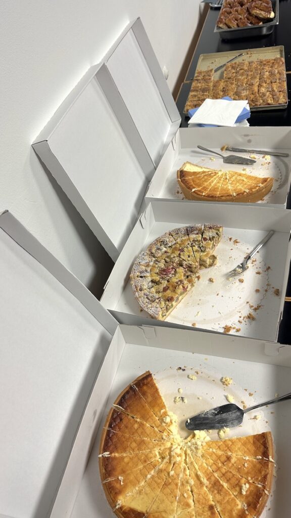 Kuchen beim Barcamp Pforzheim