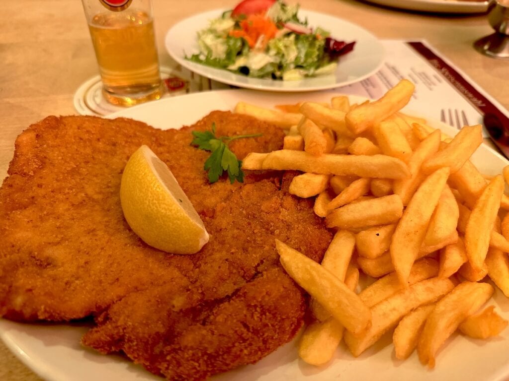 Schnitzel im Brauhaus