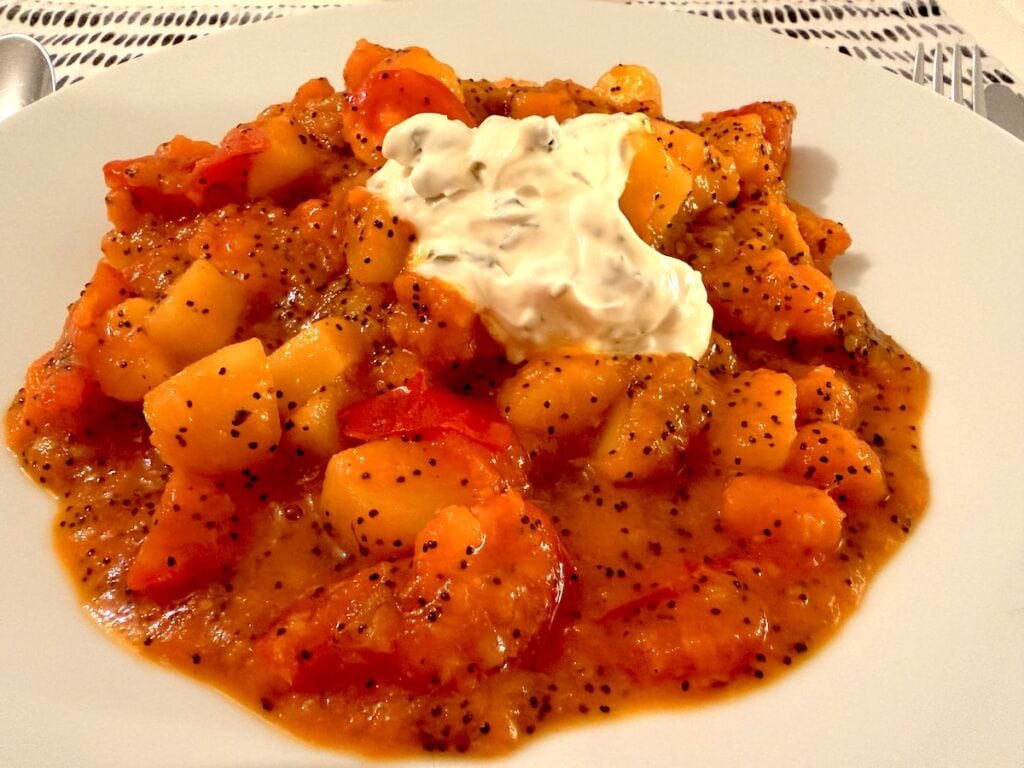 Kürbis-Kartoffel-Topf